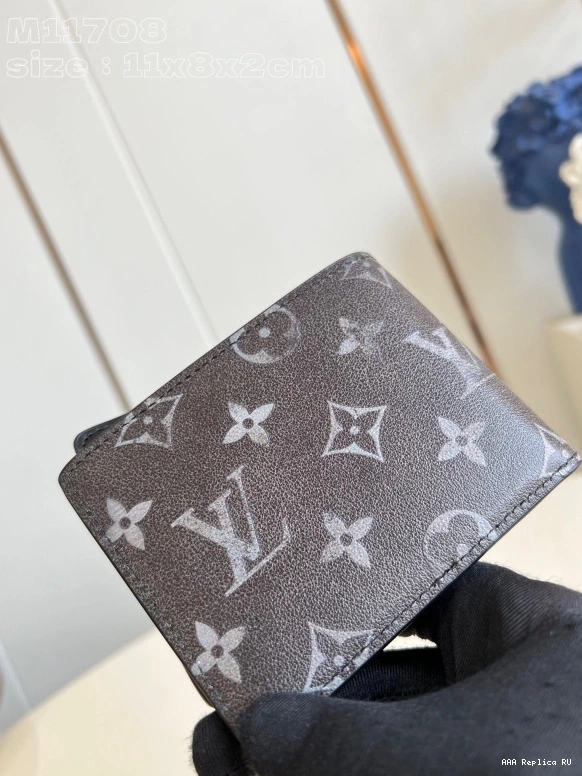 Aaa replica bags WALLET-11*8.5*2CM LOUIS SLENDER VUITTON 0809